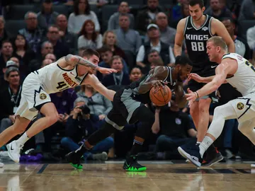 Juancho Hernangómez con los Denver Nuggets Juancho Hernangómez con los Denver Nuggets