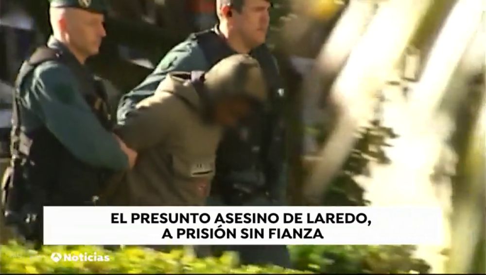 Ordenan el ingreso en prisión del asesino confeso de la joven apuñalada en Laredo