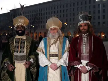 Los Reyes Magos en la Cabalgata de 2019 Los Reyes Magos en la Cabalgata de 2019