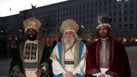 Los Reyes Magos en la Cabalgata de 2019 Los Reyes Magos en la Cabalgata de 2019
