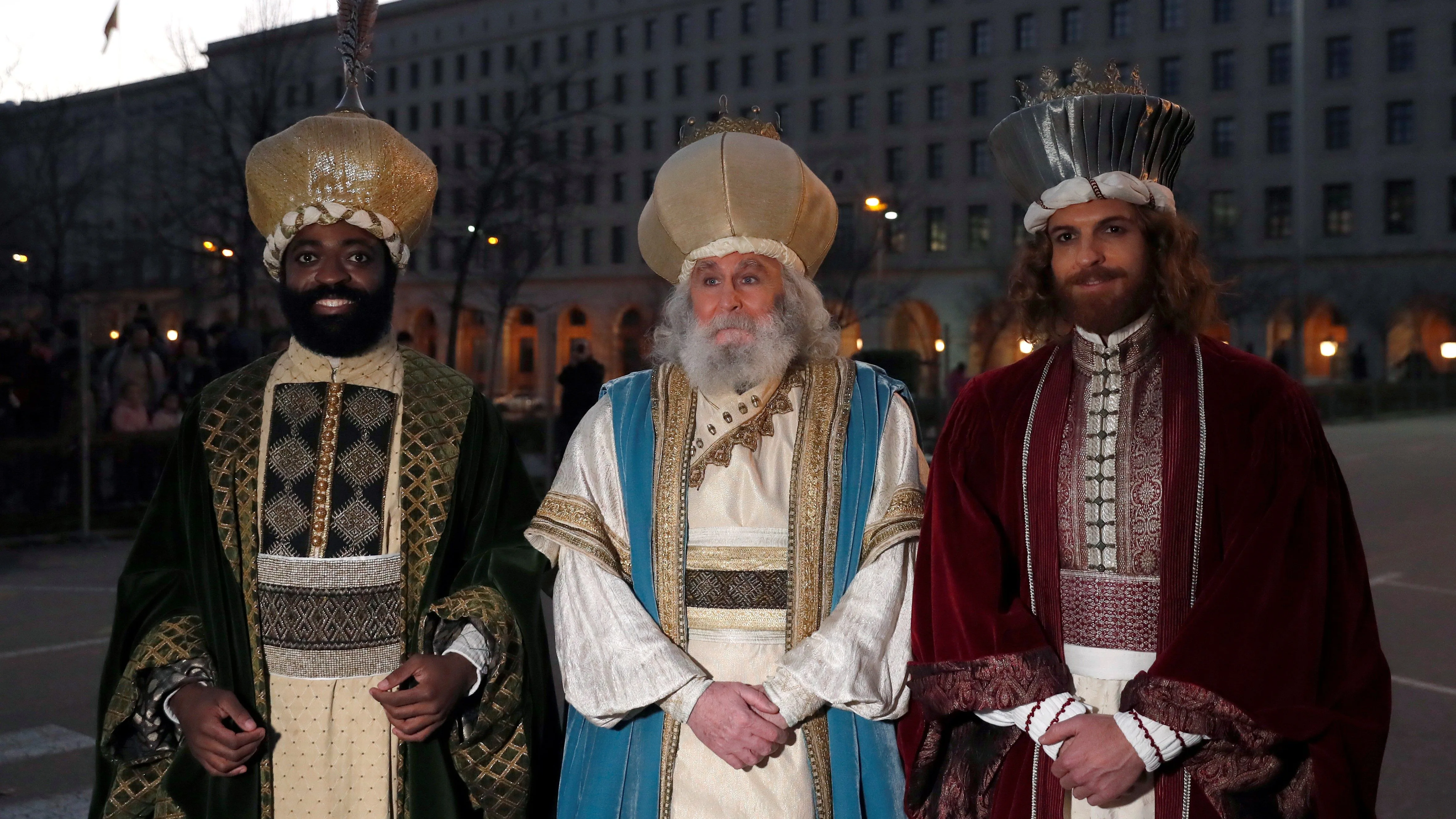 Los Reyes Magos en la Cabalgata de 2019 Los Reyes Magos en la Cabalgata de 2019