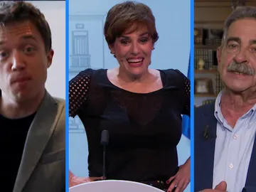 Las primeras reacciones de Iñigo Errejón y Miguel Ángel Revilla tras la elección de Anabel Alonso como presidenta del Gobierno Las primeras reacciones de Iñigo Errejón y Miguel Ángel Revilla tras la elección de Anabel Alonso como presidenta del Gobierno