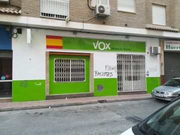 Sede de Vox en Murcia Sede de Vox en Murcia