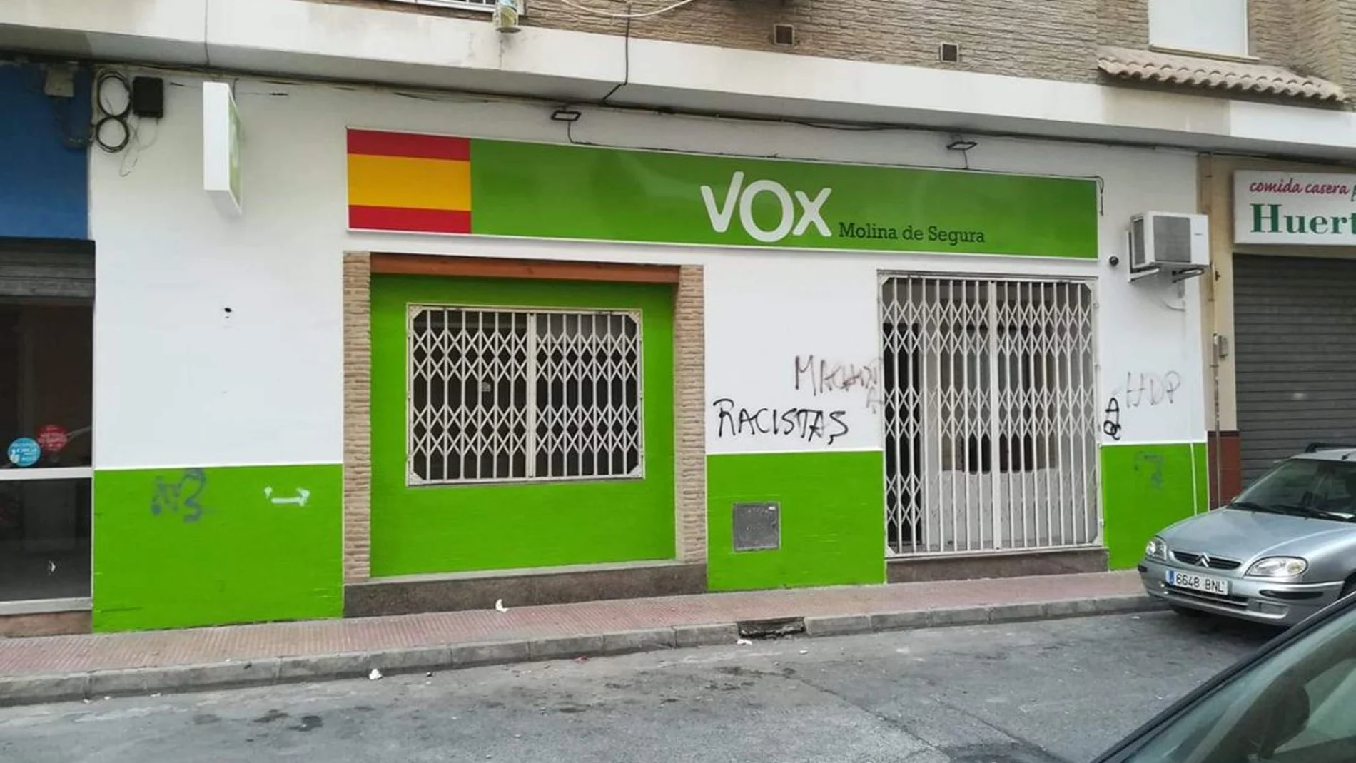 Sede de Vox en Murcia Sede de Vox en Murcia