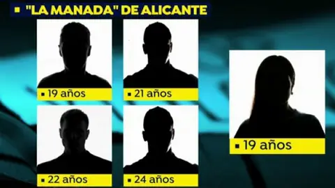 'La Manada' de Alicante 'La Manada' de Alicante