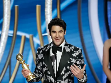 Darren Criss en los Globos de Oro Darren Criss en los Globos de Oro