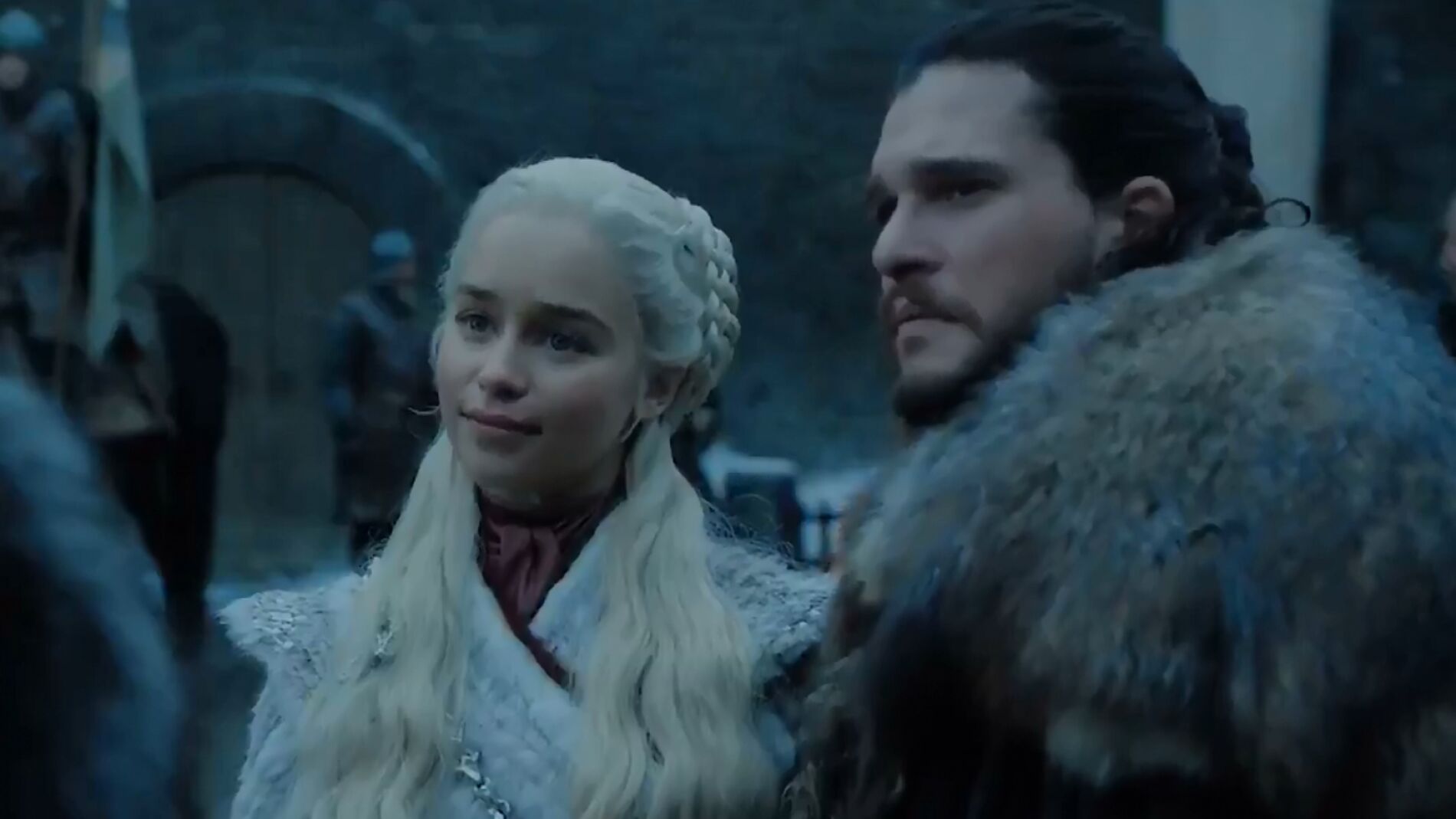 Daenerys y Jon Snow en la última temporada de 'Juego de Tronos'