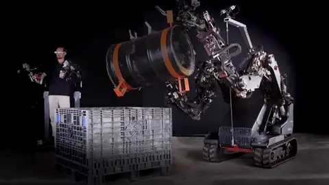 Un exoesqueleto que multiplica por 20 la fuerza humana Un exoesqueleto que multiplica por 20 la fuerza humana