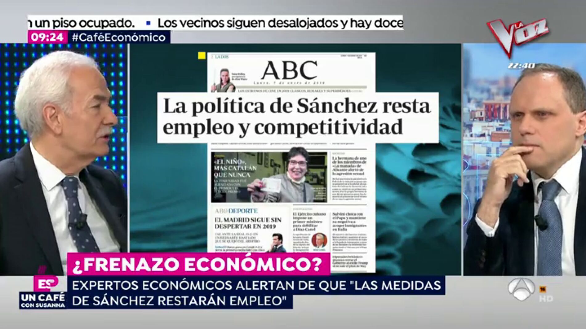 Un caf&Atilde;&copy; con Susanna