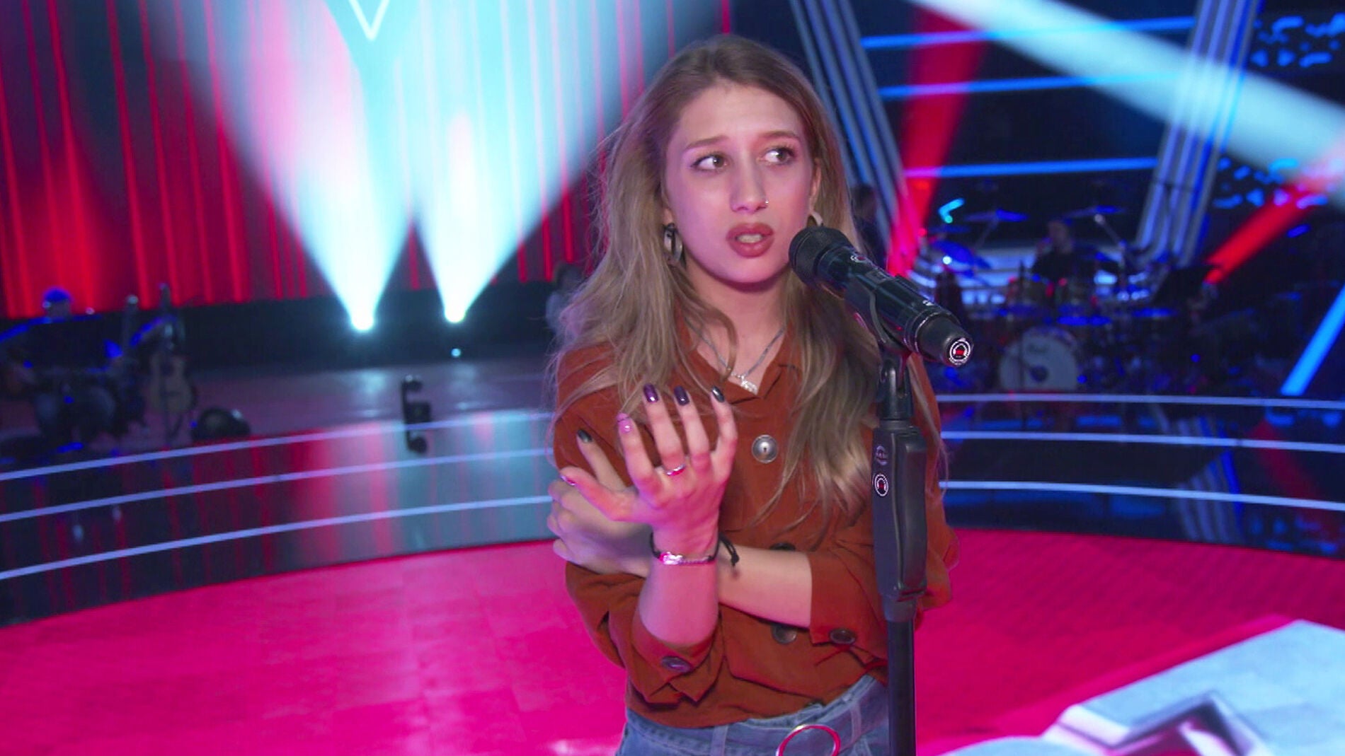 Los nervios sumergen a Palomy en un mar de dudas en el ensayo de las ‘Audiciones a ciegas’ de ‘La Voz’