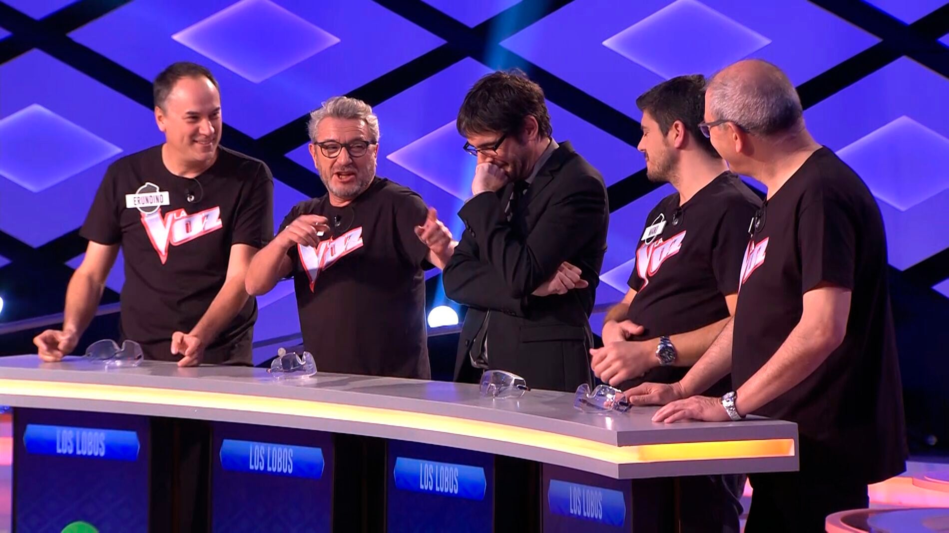 Juanra Bonet con Los Lobos