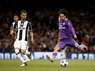 Isco, durante un partido contra la Juventus Isco, durante un partido contra la Juventus