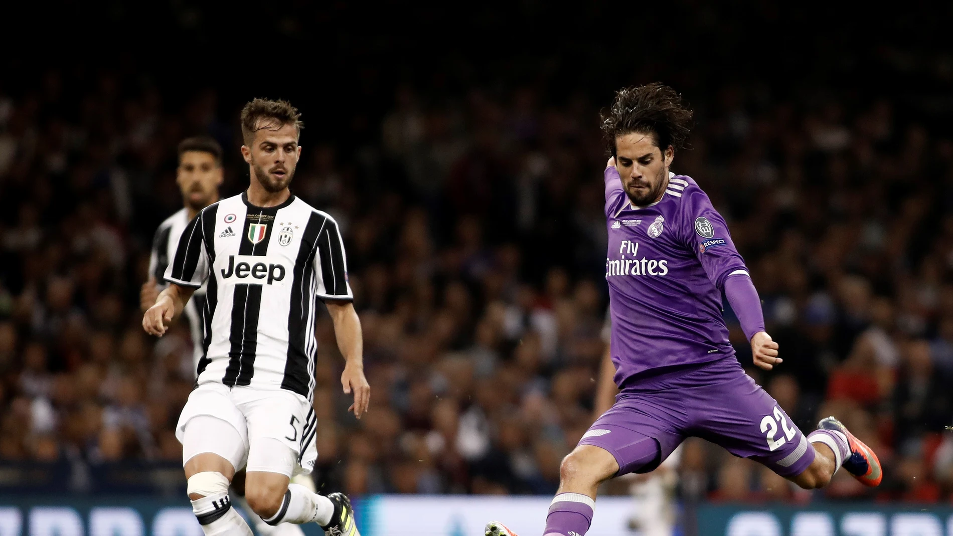 Isco, durante un partido contra la Juventus Isco, durante un partido contra la Juventus
