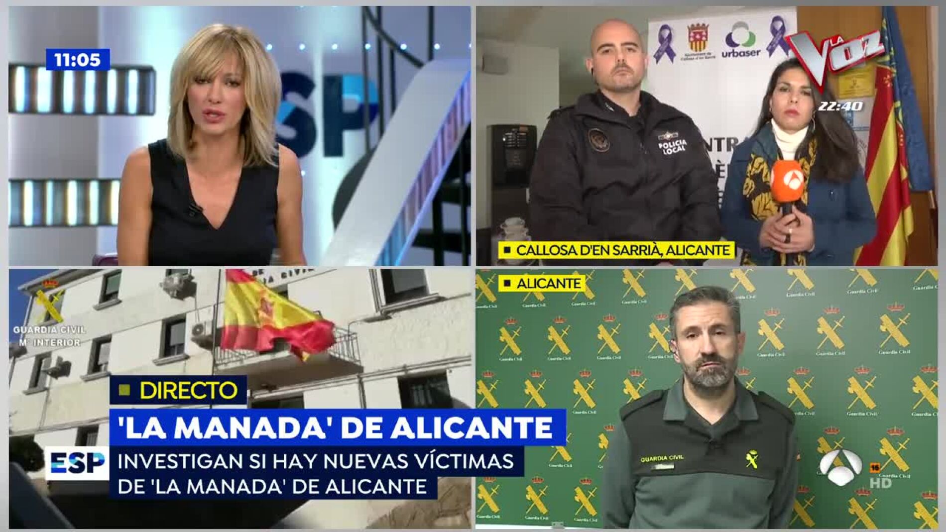 'La Manada' de Alicante 