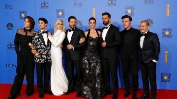 El reparto de 'American Crimen Story: El asesinato de Versace' en los Globos de Oro