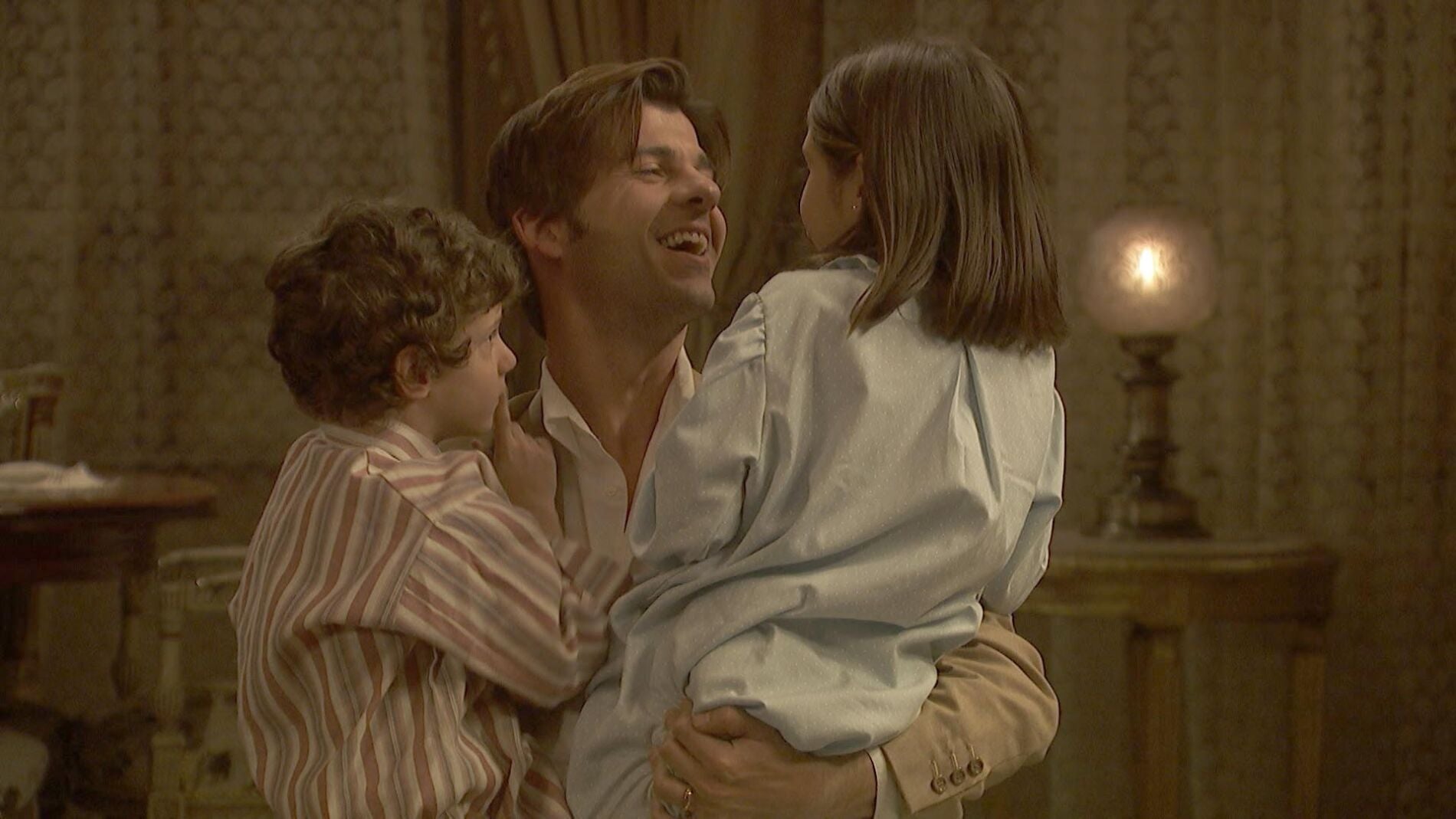 El encuentro m&aacute;s esperado de Gonzalo con sus hijos