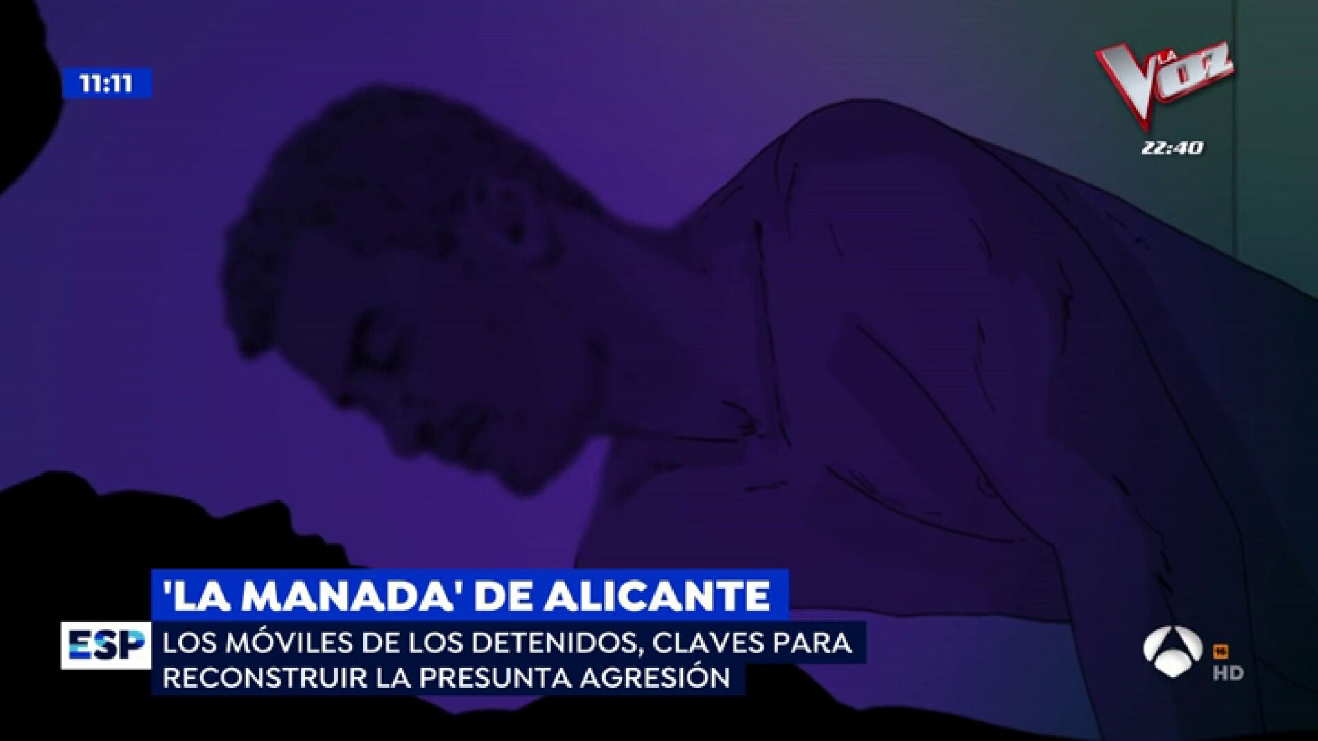 La joven agredida sexualmente en Callosa yac&iacute;a en suelo mientras un hombre abusaba de ella