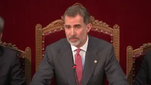El Rey destaca la legitimidad e independencia judicial a unos días del juicio del procés El Rey destaca la legitimidad e independencia judicial a unos días del juicio del procés