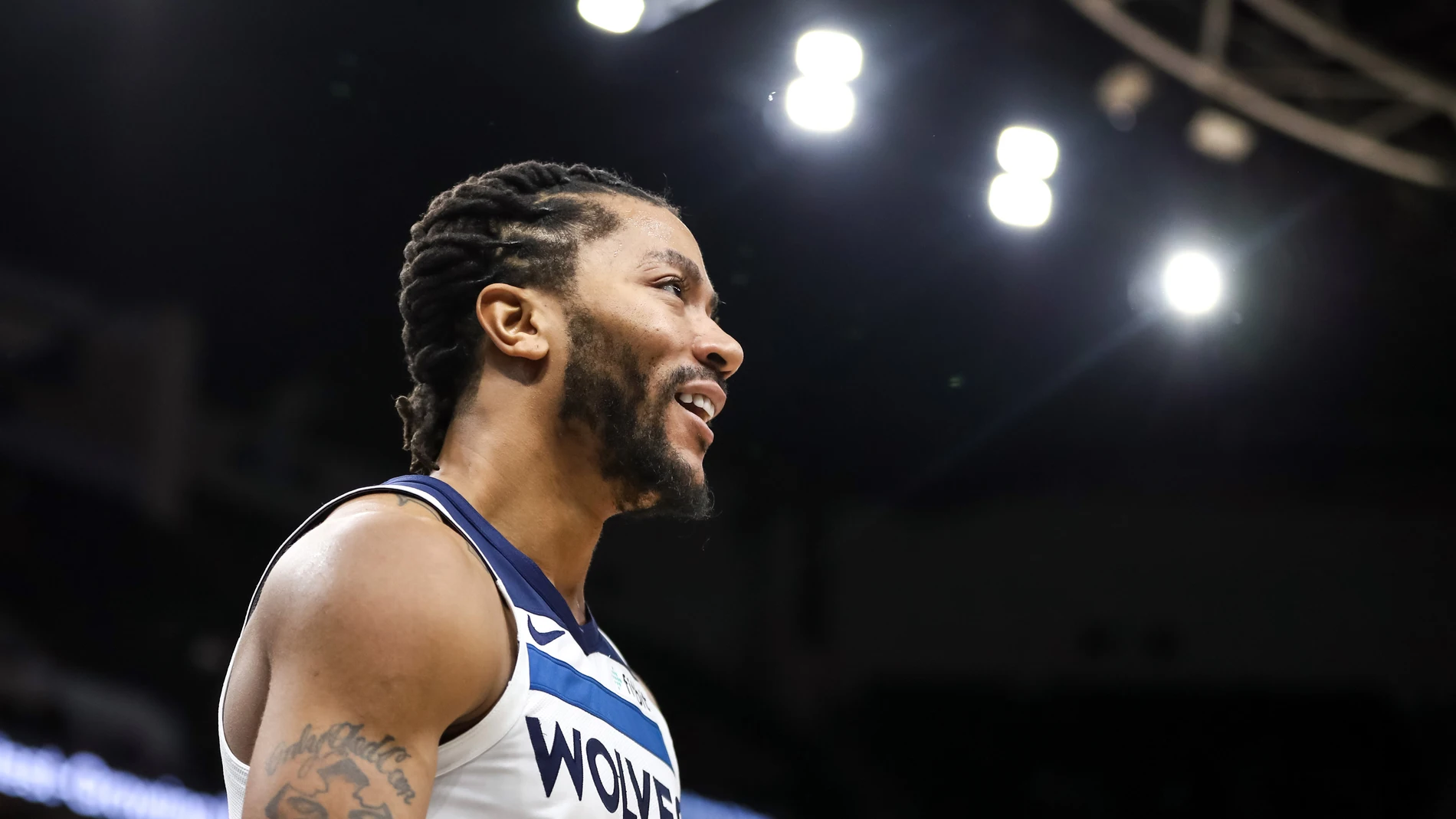 Derrick Rose, durante un partido con los Timberwolves Derrick Rose, durante un partido con los Timberwolves