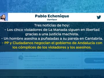 Vox se querella contra Pablo Echenique por un tuit