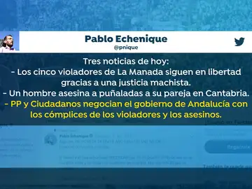 Vox se querella contra Pablo Echenique por un tuit Vox se querella contra Pablo Echenique por un tuit