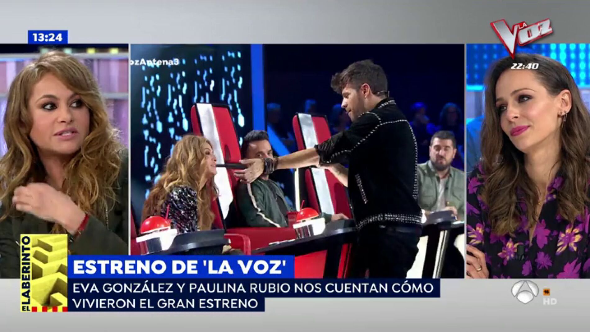 Paulina Rubio: "Lo bonito de 'La Voz' es que no conocemos la historia de la gente y solo nos guiamos por la m&uacute;sica"