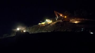 Los efectivos trabajan en el rescate de Julen Los efectivos trabajan en el rescate de Julen