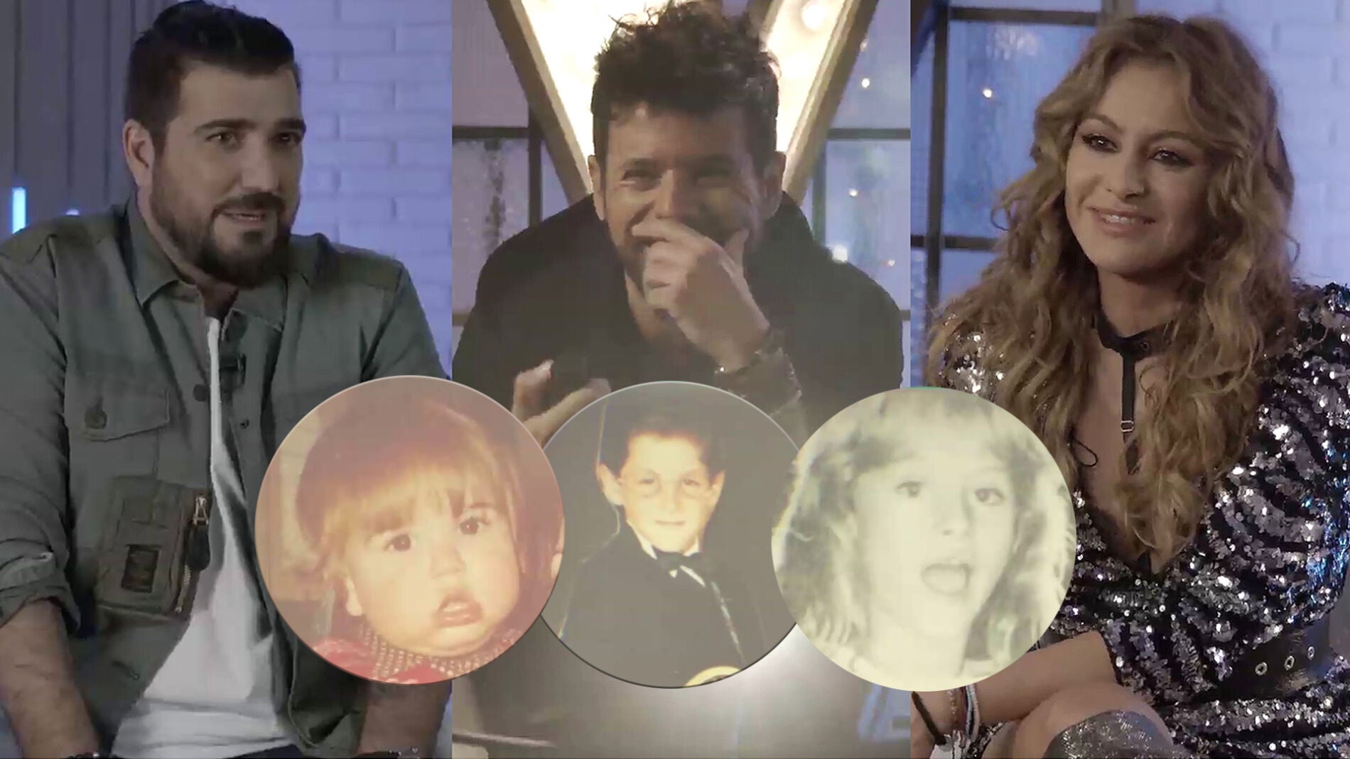 Paulina Rubio, Pablo L&oacute;pez y Antonio Orozco relatan sus inicios en la m&uacute;sica