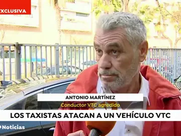 Conductor de VCT agredido en Barcelona Conductor de VCT agredido en Barcelona