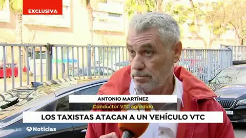 Conductor de VCT agredido en Barcelona Conductor de VCT agredido en Barcelona