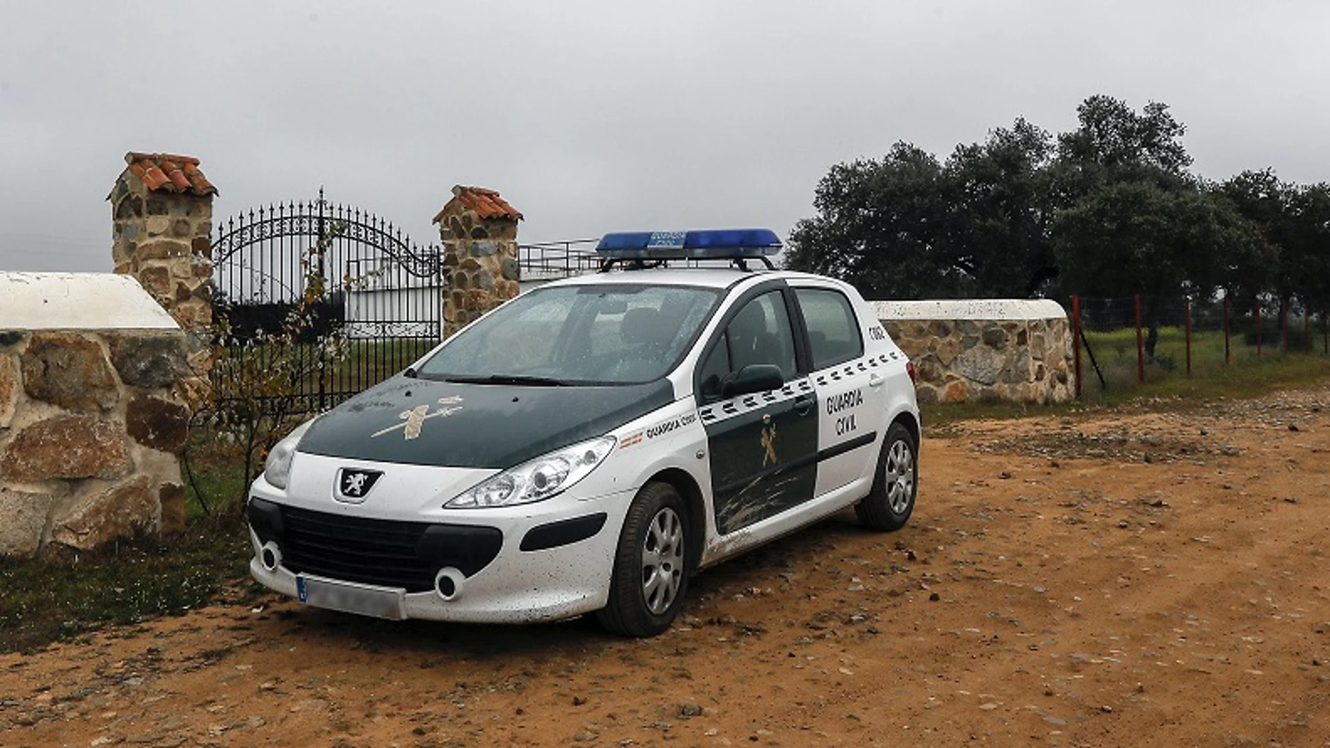 Un coche de la Guardia Civil Un coche de la Guardia Civil