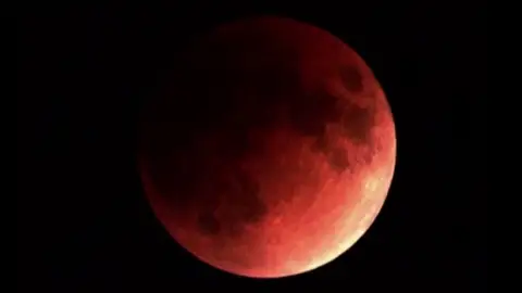 Superluna de Sangre (Archivo) Superluna de Sangre (Archivo)