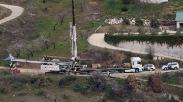Trabajos de rescate de Julen en Totalán Trabajos de rescate de Julen en Totalán