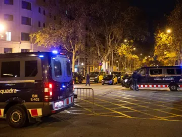 Huelga de taxis en Barcelona Huelga de taxis en Barcelona