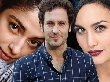 Aida de la Cruz, Álex Gadea y Megan Montaner Aida de la Cruz, Álex Gadea y Megan Montaner
