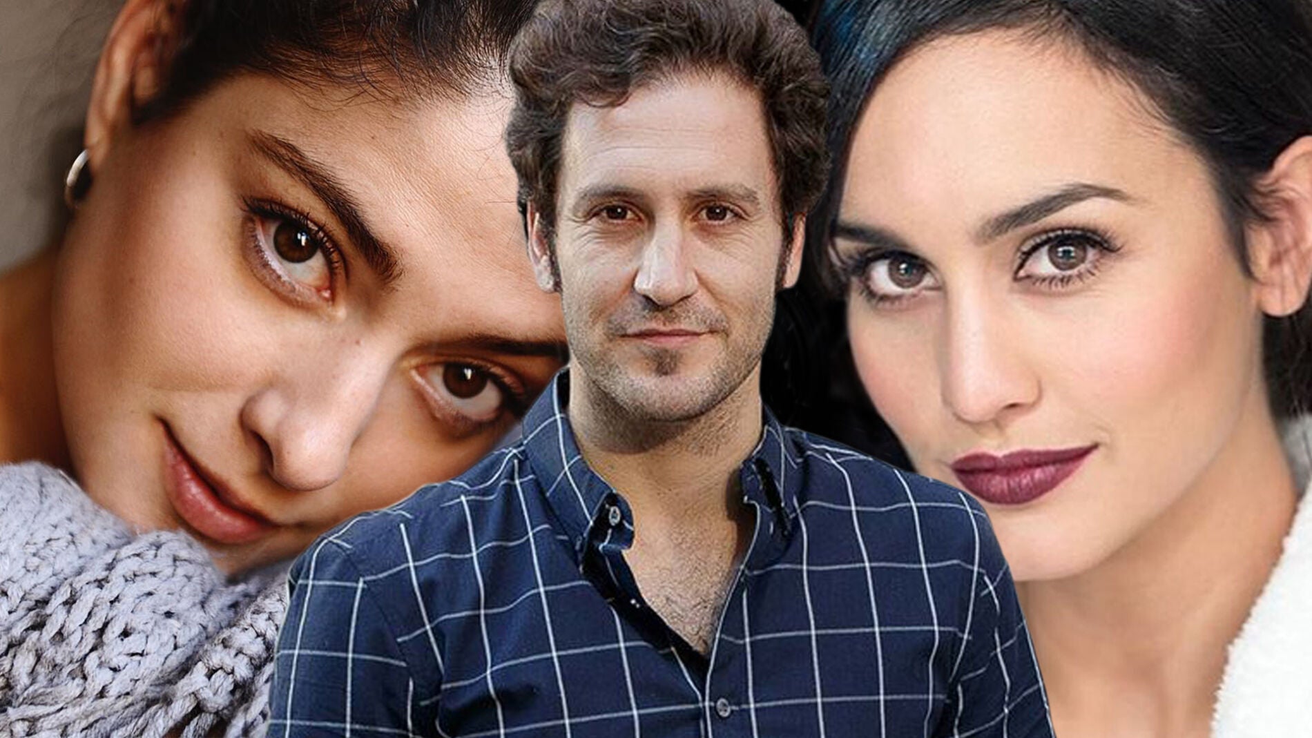 Aida de la Cruz, &Aacute;lex Gadea y Megan Montaner