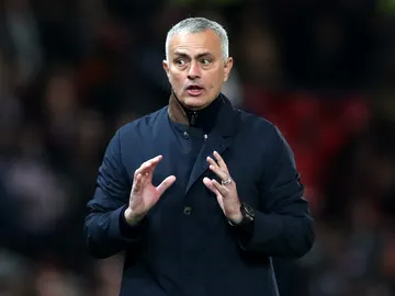 El entrenador portugués José Mourinho El entrenador portugués José Mourinho