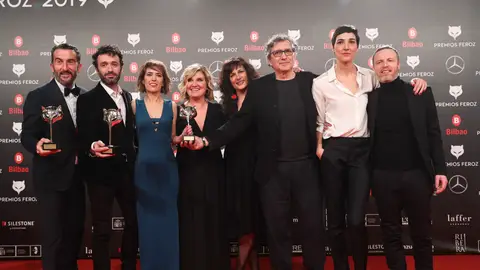 Equipo de 'El Reino' en los Premios Feroz 2019 Equipo de 'El Reino' en los Premios Feroz 2019