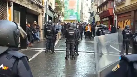 Vuelven a clausurar el Palacio del Marqués de Rozalejo de Pamplona tras ser ocupado Vuelven a clausurar el Palacio del Marqués de Rozalejo de Pamplona tras ser ocupado