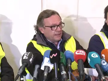 Angel García Vidal comparece ante los medios Angel García Vidal comparece ante los medios