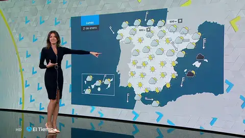 El lunes bajan las temperaturas en la península, sobre todo las mínimas El lunes bajan las temperaturas en la península, sobre todo las mínimas