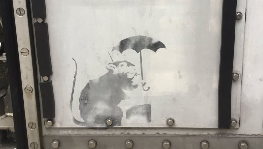 El dibujo que podría ser de Banksy