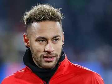 Neymar, durante un partido del PSG Neymar, durante un partido del PSG