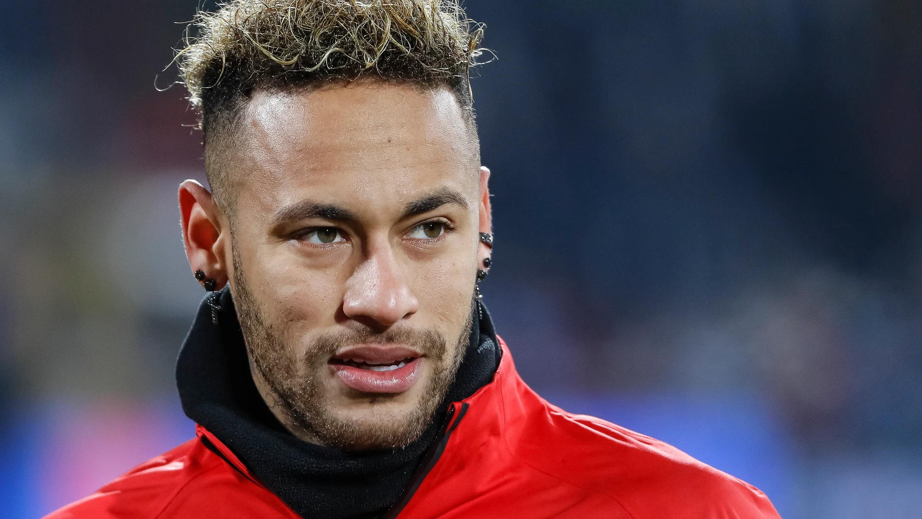 Neymar, durante un partido del PSG Neymar, durante un partido del PSG