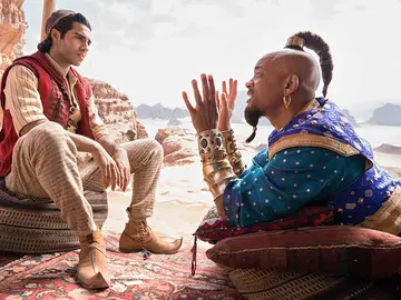 Fotograma del remake en versión real de Aladdin Fotograma del remake en versión real de Aladdin