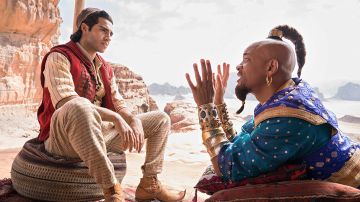 Fotograma del remake en versión real de Aladdin