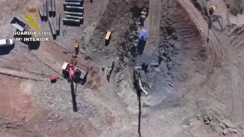 Las mejores imágenes aéreas del rescate de Julen Las mejores imágenes aéreas del rescate de Julen