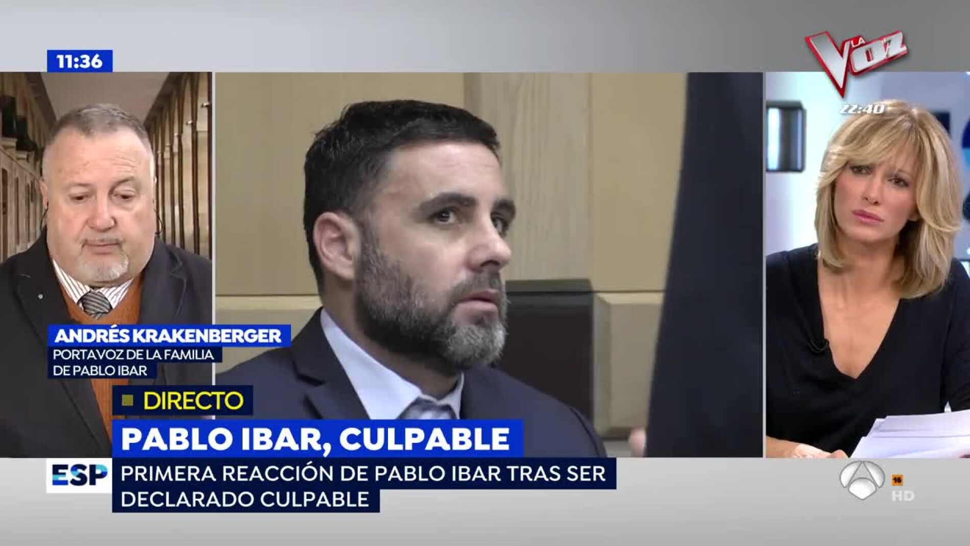  Andr&eacute;s Krakenberger, portavoz de la familia de Pablo Ibar