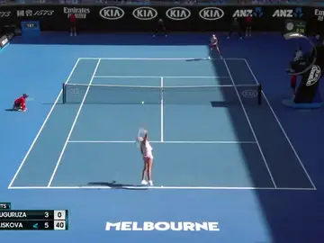 Muguruza cae en octavos del Open de Australia ante Pliskova Muguruza cae en octavos del Open de Australia ante Pliskova