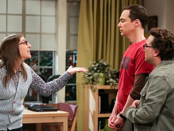 Amy, Leonard y Sheldon en 'The Big Bang Theory' Amy, Leonard y Sheldon en 'The Big Bang Theory'